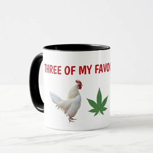 MUG POULE DRÔLE (Devant gauche)