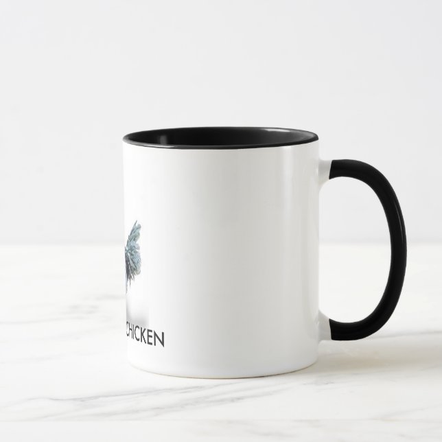 MUG POULET BLEU DE POULE (Droite)