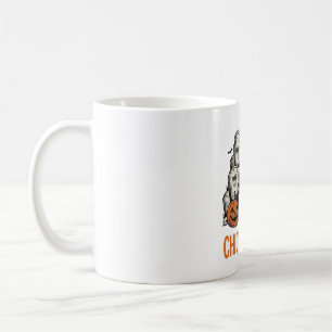 Mug Poulet drôle ou traiter Graphique de poulet Hallow