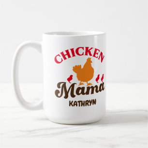 Mug Poulet Mama mignonne Drôle Mère's Day Cadeau