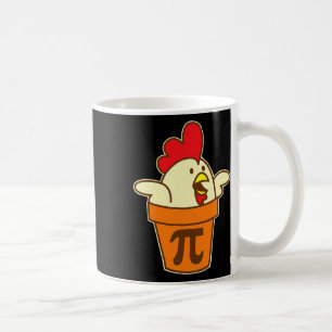 Mug Poulet Pot Pi Geek Pie Mathématiques Pun amusant