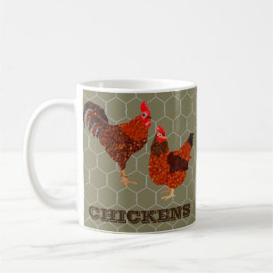 Mug Poulets de basse-cour