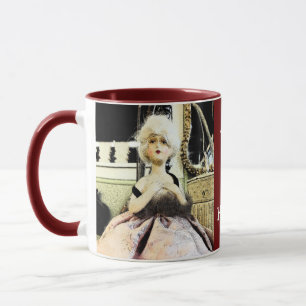 Mug Poupée vintage - Avec Tout Mon Coeur
