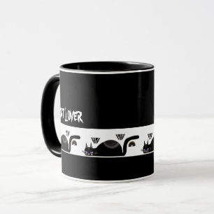 MUG POUR AMATEUR DE CHAT NOIR