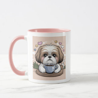 Mug pour amateur de Schnauzer mignon 