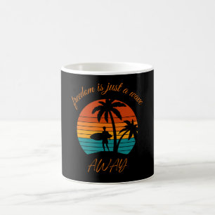 Mug pour amoureux du surf