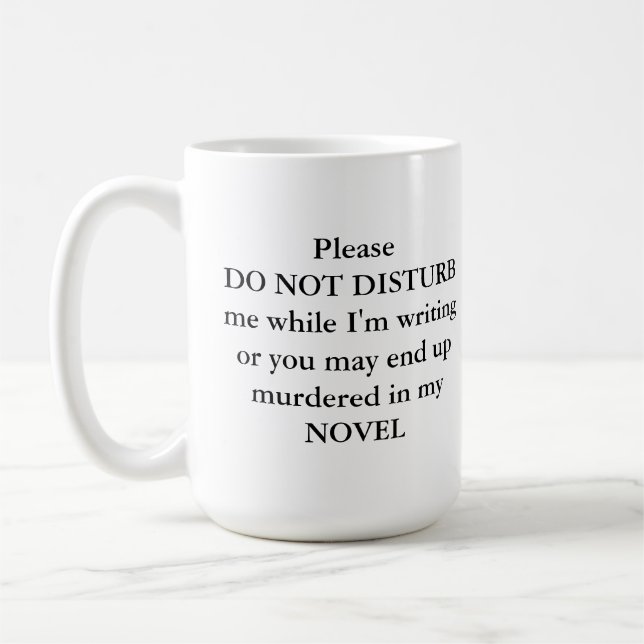 Mug pour auteur ou écrivain (Gauche)