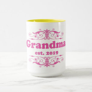 Mug Pour Cette Spéciale "Grand-mère 2019"