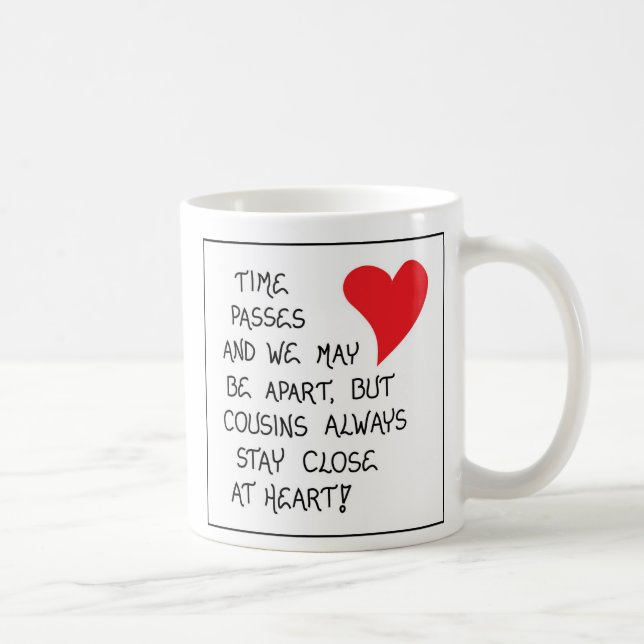 Mug pour Cousin (Droite)