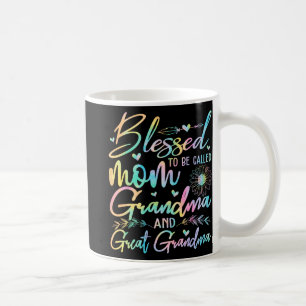 Mug Pour Être Appelée Maman Grand-Mère Et Grande Fleur