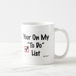 Mug Pour faire la liste