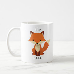 Mug Pour Fox Sake mignon drôle