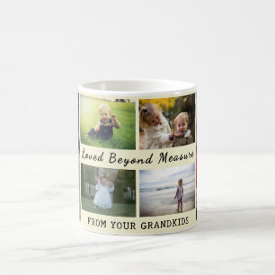 Mug pour grand-mère et grand-père – Aimé au-delà d