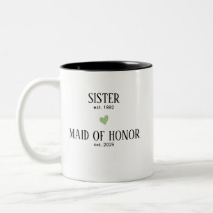 Mug pour la demoiselle d'honneur Proposition de de