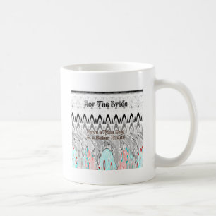 Mug Pour le design Bride White et Black Edgy