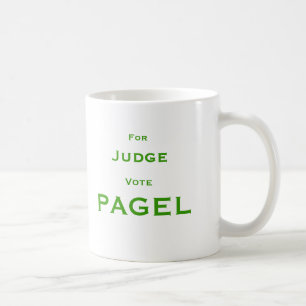 Mug Pour le vote Pagel de juge