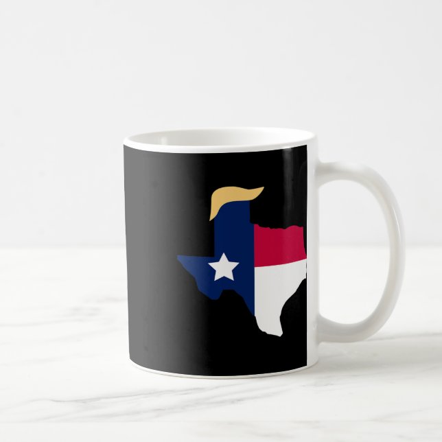 Mug Pour l'élection de Trump 2020 Texas Drapeau Trump  (Droite)