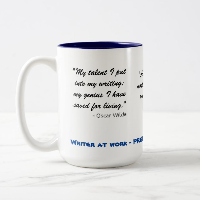Mug pour les écrivains (3) (Gauche)