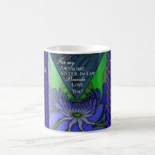 Mug Pour ma belle-soeur Brenda Vous aime ! Coq