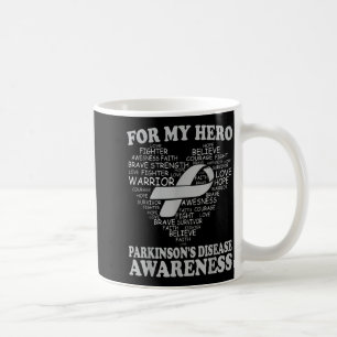 Mug Pour mon héros Ruban de sensibilisation à la malad
