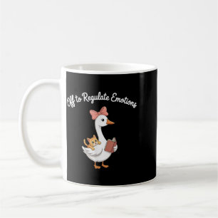 Mug Pour Réguler Les Émotions Drôle D'oie Santé Mental