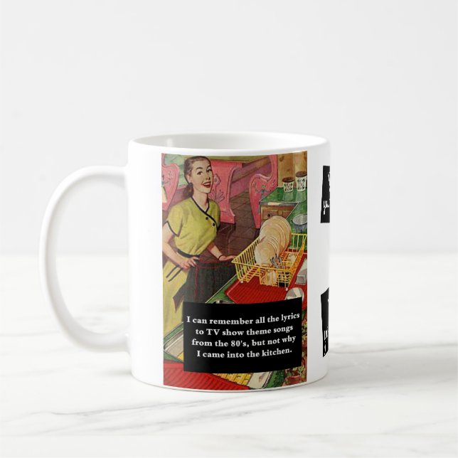 Mug Pourquoi Est-Ce Que Je Suis Venu Dans La Cuisine V (Gauche)