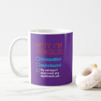 Mug Pourquoi je suis célibataire