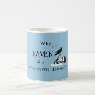 Mug "Pourquoi un Corbeau est-il comme un bureau d'écri