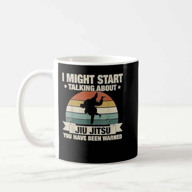 Mug Pourrait Commencer À Parler De Jiu Jitsu Sports MI (Gauche)