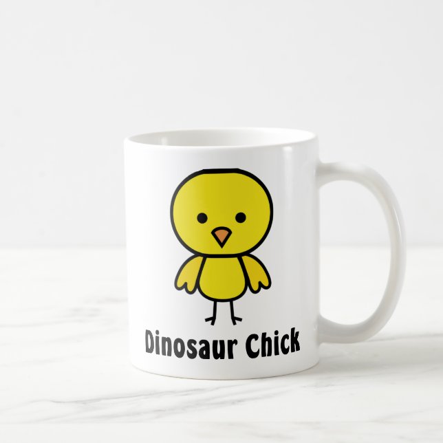 Mug Poussin de dinosaure (Droite)