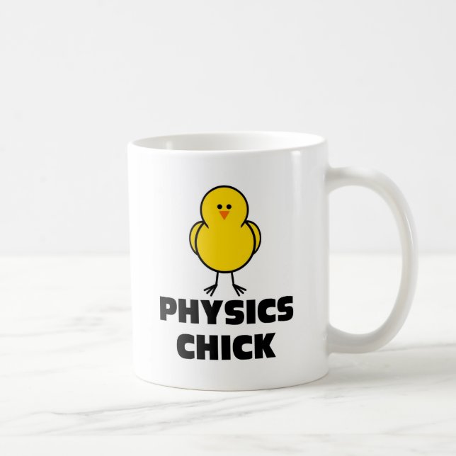 Mug Poussin de physique (Droite)