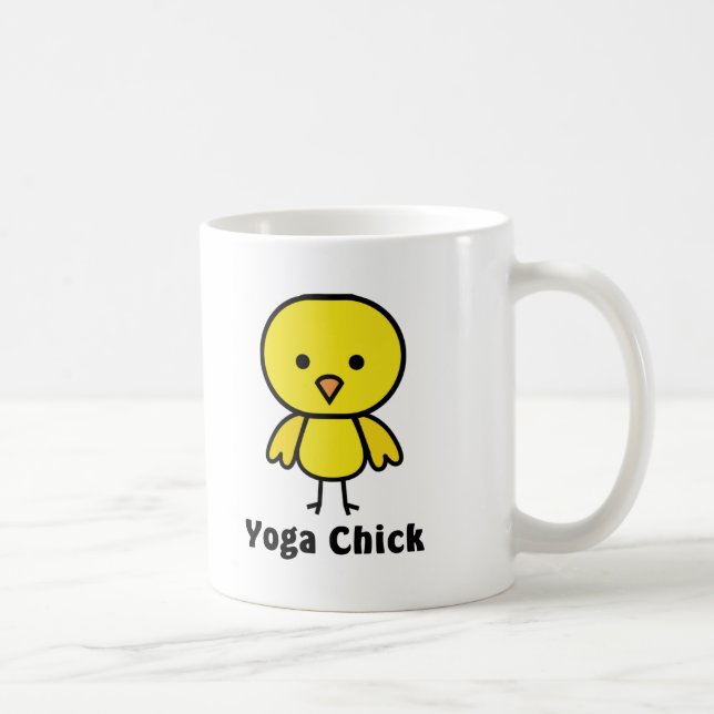 Mug Poussin de yoga (Droite)