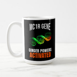 Mug Pouvoirs Roux Activés Mutant ADN Drôle Roux