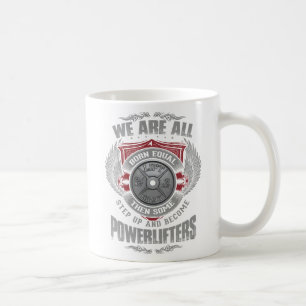 Mug Powerlifting - INTENSIFIEZ - plat d'haltère -