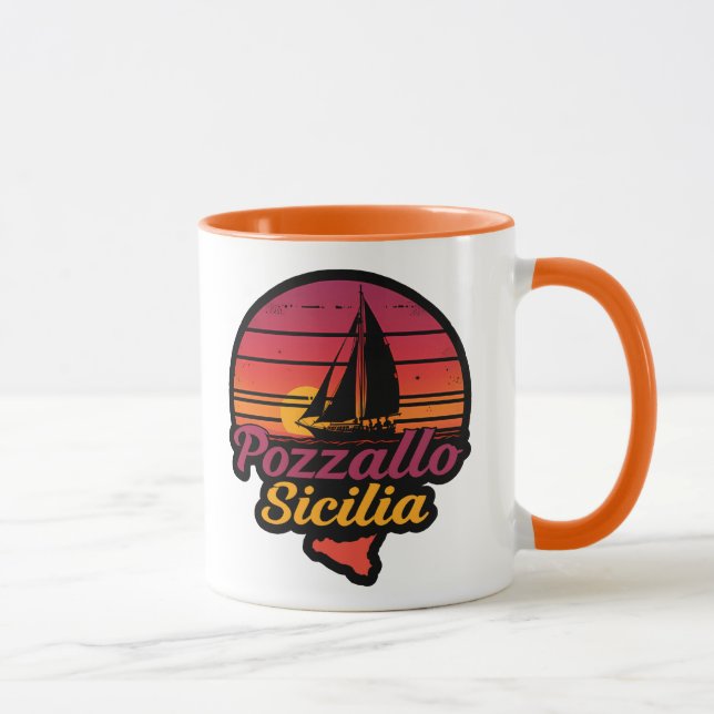 Mug Pozzallo Sicilia (Droite)