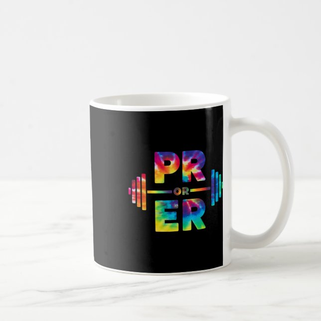 Mug Pr Ou Er Weightlifting Funny Gym Tee Humour d'entr (Droite)