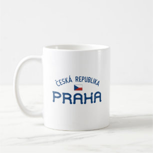 Mug Prague République tchèque en état de troubles (