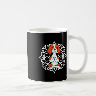 Mug Praticien de yoga pour chien aux pattes de beagle 