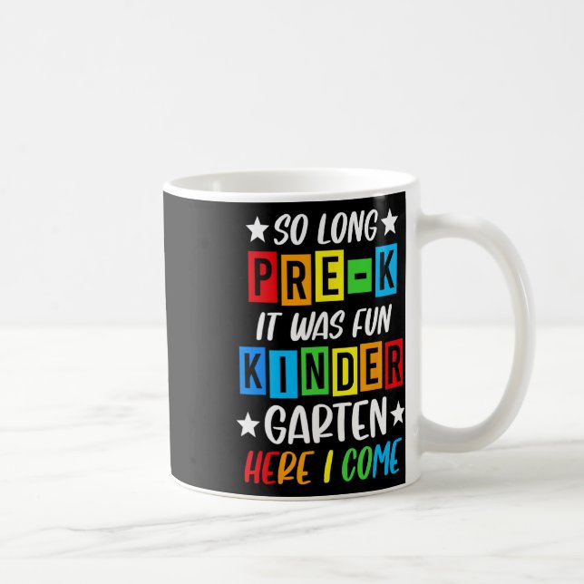 Mug Pré-k Grad 2025 Graduation préscolaire 2025 Si lon (Droite)