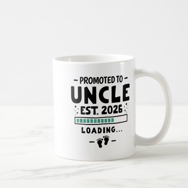 Mug Pregnancy Announcement For Family Promoted To Uncl (Droite)
