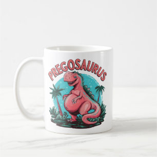 Mug Pregosaurus Funny Grossesse Faire-part Dino Maman