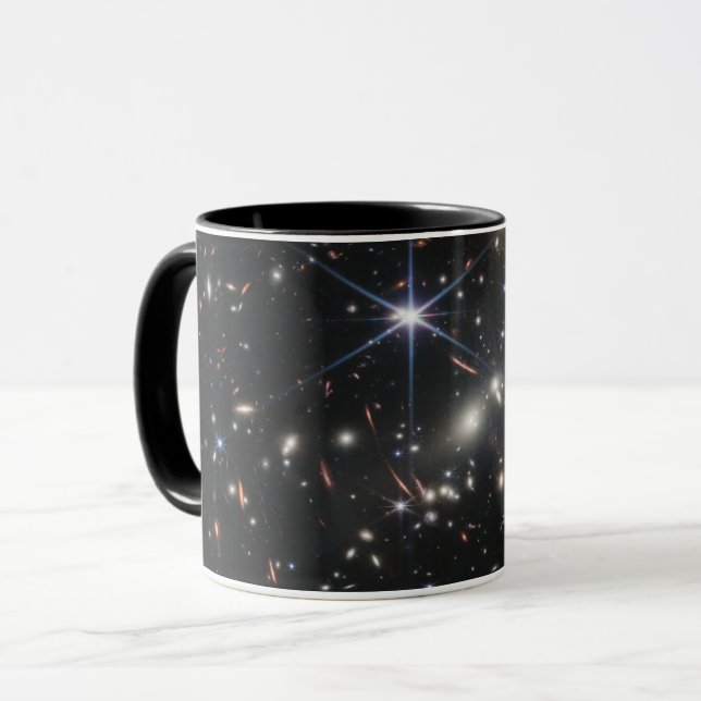 Mug Premier champ profond de l'univers de James webb (Devant gauche)