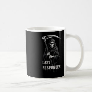 Mug Premier Dernier Répondeur Sarcastique Grim Reaper