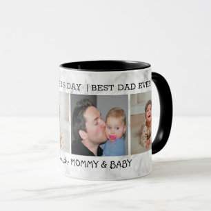 Mug Premier Fête des pères Meilleur père Jamais 4 Marb