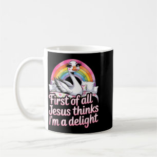 Mug Premier Jésus pense qu'une joie Funny Goose Meme