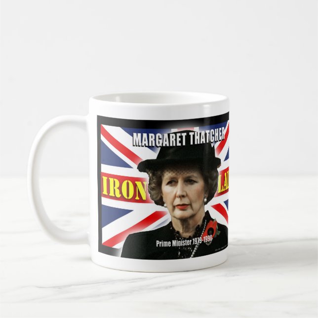 Mug Premier ministre de Margaret Thatcher (Gauche)
