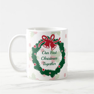 Mug Premier Noël Ensemble Wreath et Holly