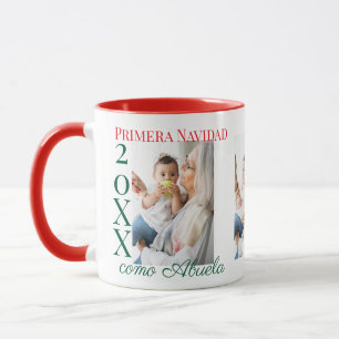 Mug Premier Noël espagnol en tant que grand-mère perso