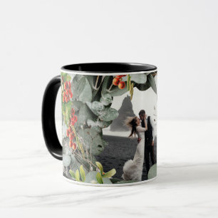 Mug Premier Noël Marié en tant que M. & Mme Photo