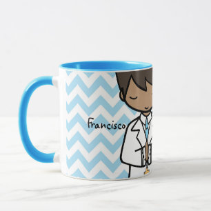 Mug Premier nom adorable de bleu de garçon de sainte
